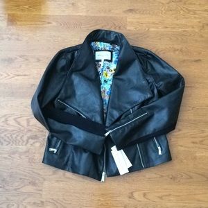 BCBGeneration faux leather jacket
